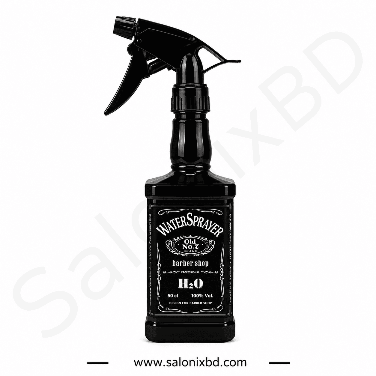 ব্ল্যাক বার্বার ওয়াটার স্প্রে বোতল (Black Barber Water Sprayer)
