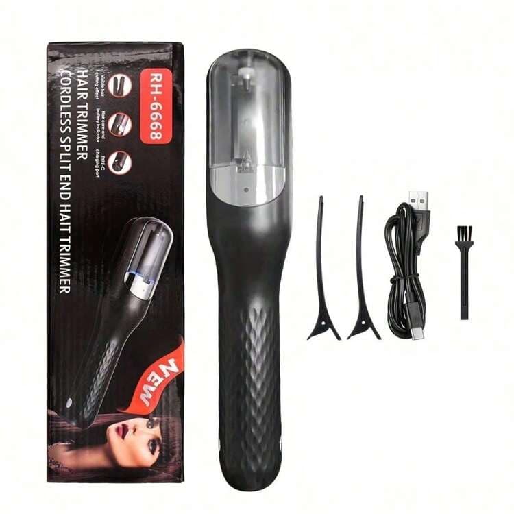 Rechargeable Cordless Split Hair Trimmer, Hair Split Ends Trimmer, Remover Damaged Hair, Repair Hair Care Treatment
