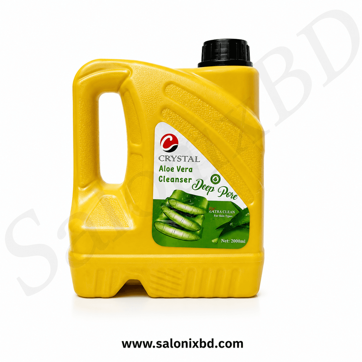 Crystal Aloe Vera Cleanser Deep Pore 2000ml একটি প্রফেশনাল ফেস ক্লিনজার