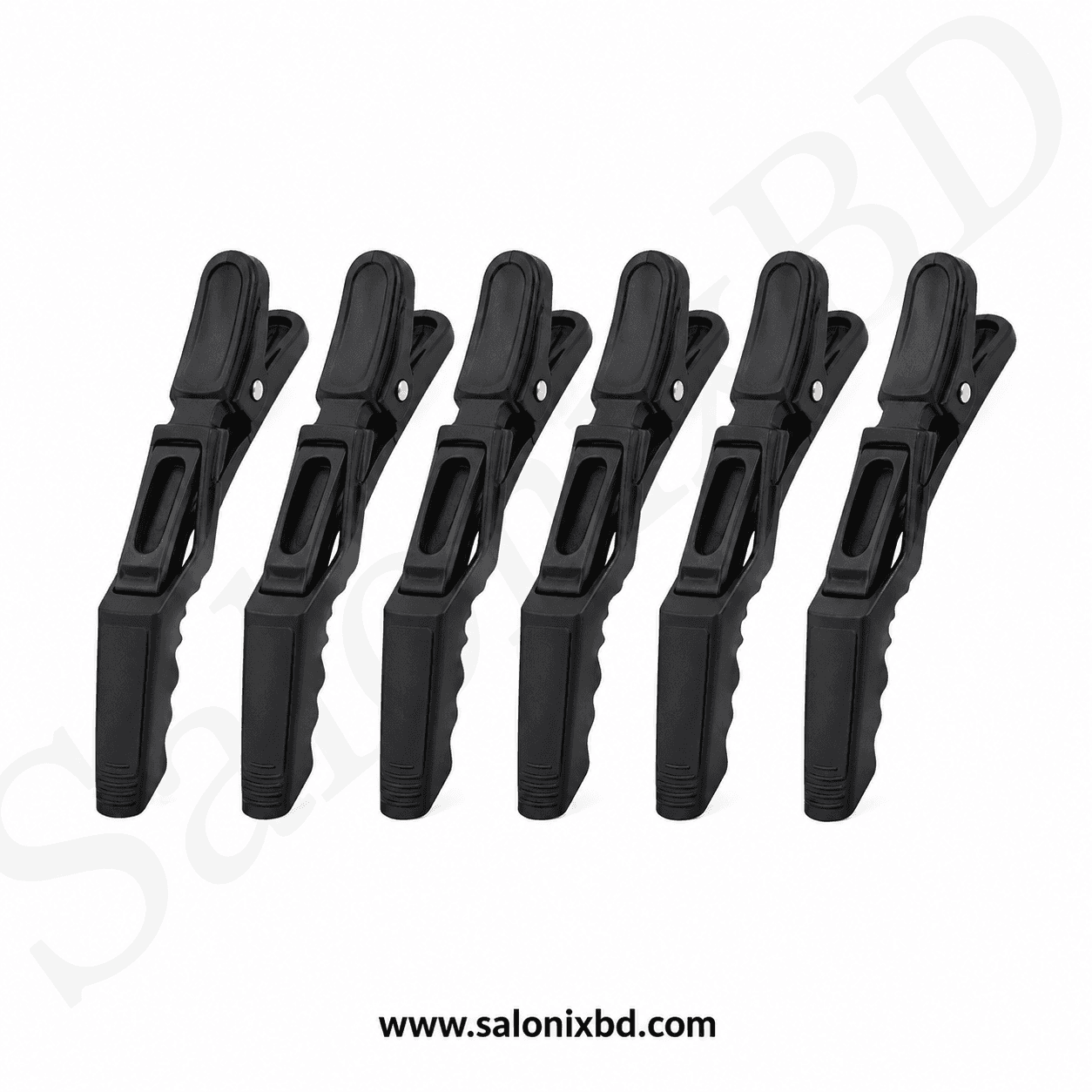 Crocodile Hair Clip (Salon Section Clip) – ৬ পিস