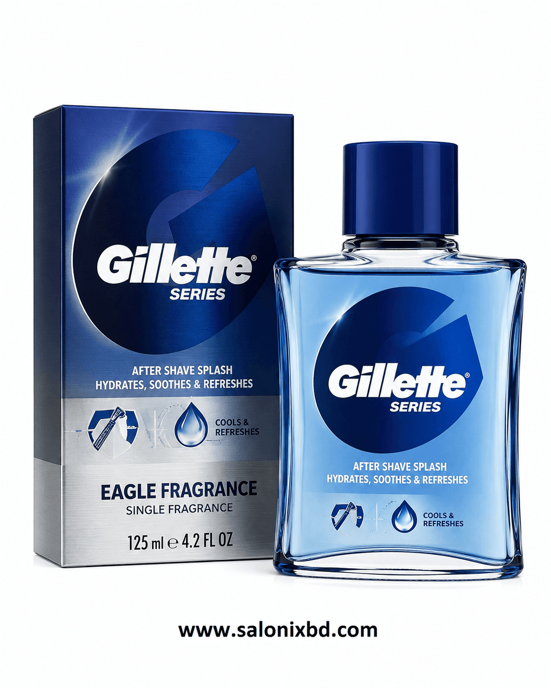 Gillette Series After Shave Splash – Eagle Fragrance 125ml
