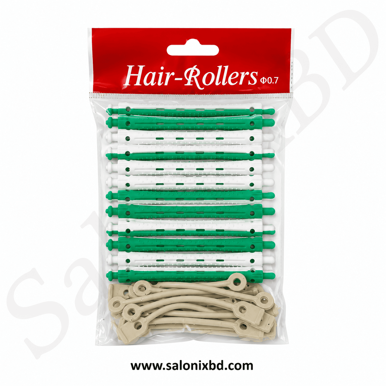 Hair Rollers Φ0.7 হলো চুলে প্রাকৃতিক কার্ল, ভলিউম ও স্টাইল তৈরি করার জন্য ব্যবহৃত একটি জনপ্রিয় হেয়ার স্টাইলিং টুল