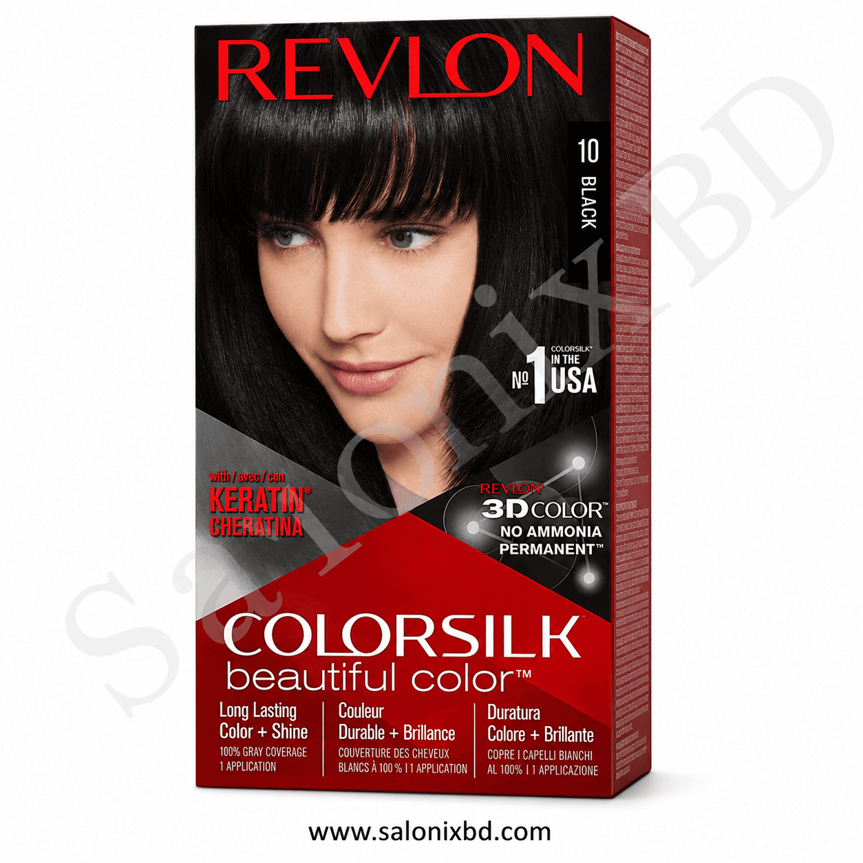 Revlon ColorSilk Beautiful Color 10 Black