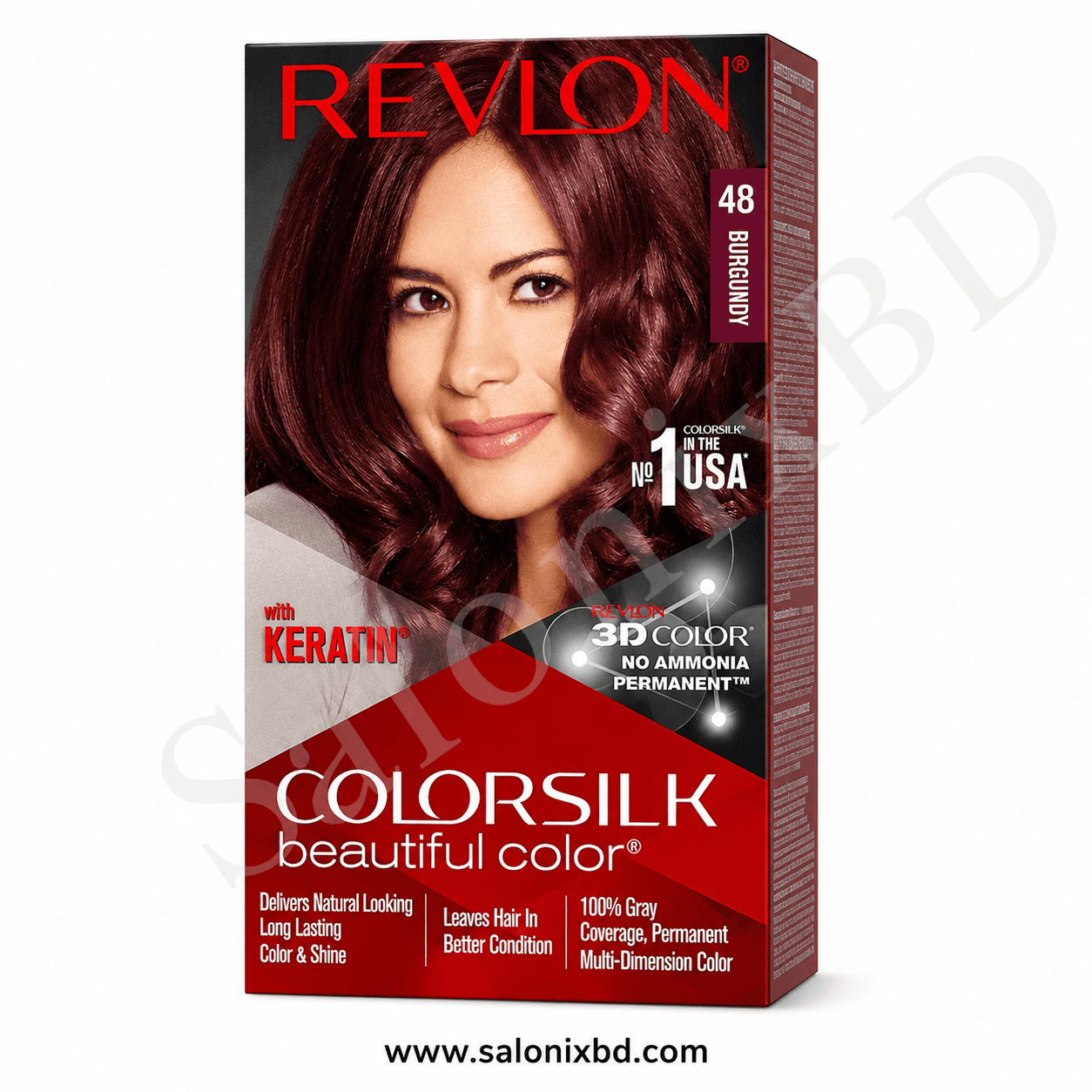 Revlon ColorSilk Beautiful Color 48 Burgundy