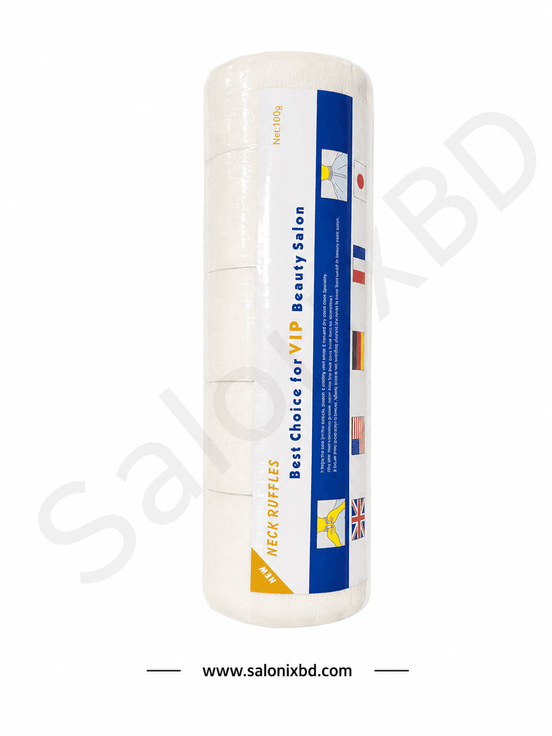 Salon Neck Ruffles Roll (100g) নেক টিস্যু ৫ পিস