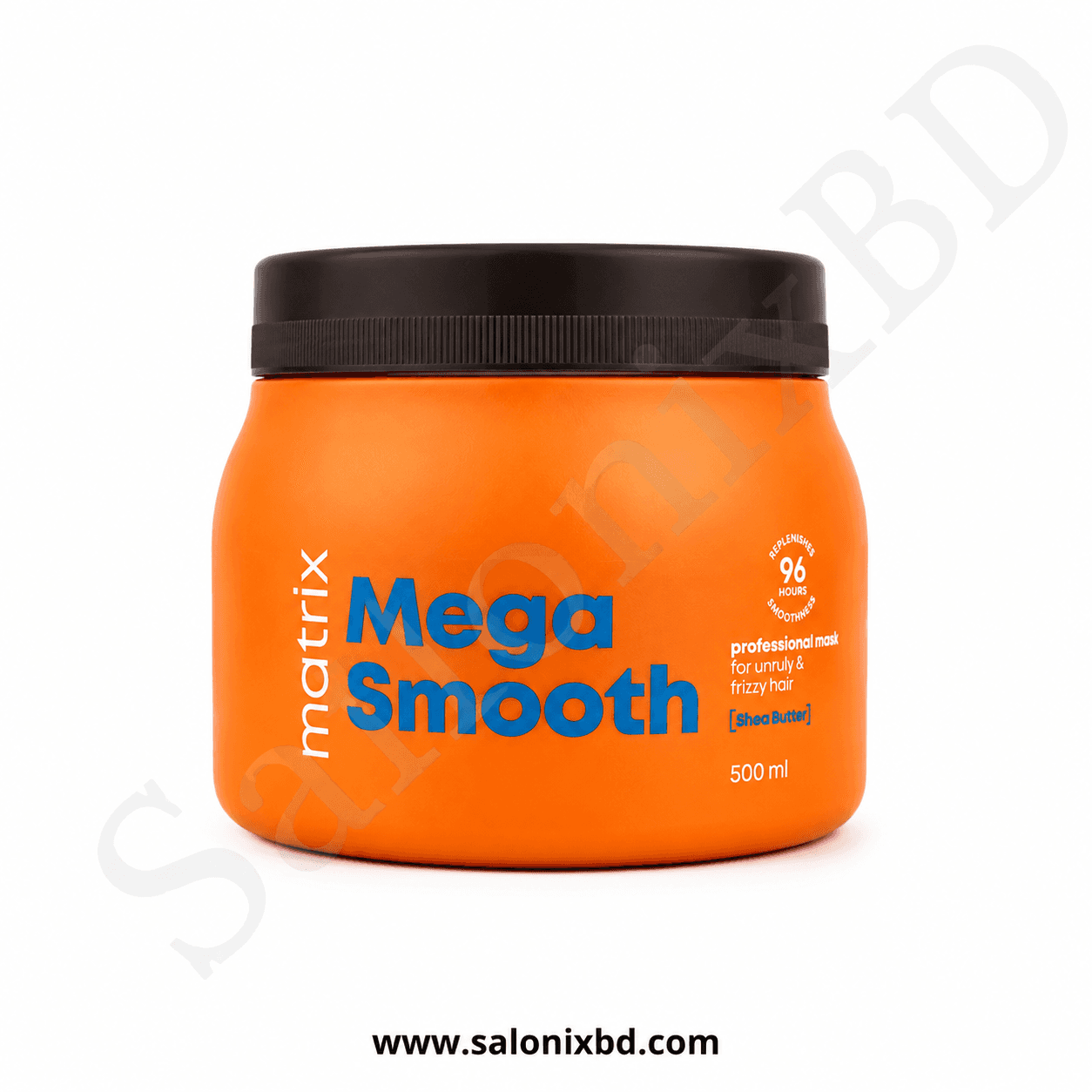 Matrix Mega Smooth Hair Mask শুষ্ক, রুক্ষ, অগোছালো (Frizzy) ও কেমিক্যাল ট্রিটমেন্ট করা চুলের জন্য একটি প্রফেশনাল ডিপ কন্ডিশনিং হেয়ার মাস্ক।