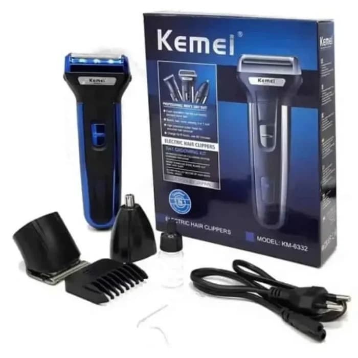 Kemei Km-6330 ( 3 in 1) Multigroomer Hair & Beard Trimmer