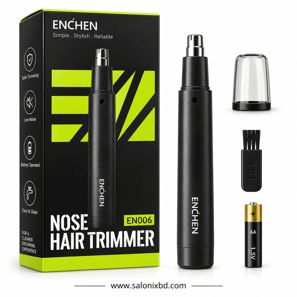 ENCHEN EN006 Nose Hair Trimmer নাকের অতিরিক্ত লোম পরিষ্কার ও ট্রিম করার জন্য তৈরি একটি কমপ্যাক্ট