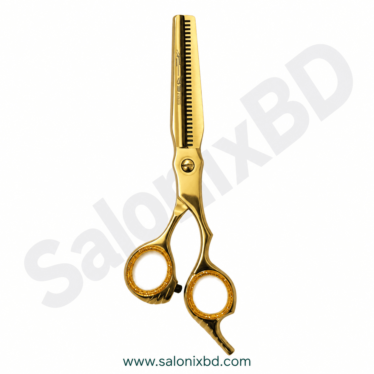 V.I.P Professional Golden Hair Thinning Scissors থিনিং, ব্লেন্ডিং ও টেক্সচার তৈরির জন্য উপযোগী একটি প্রফেশনাল সেলুন কাঁচি