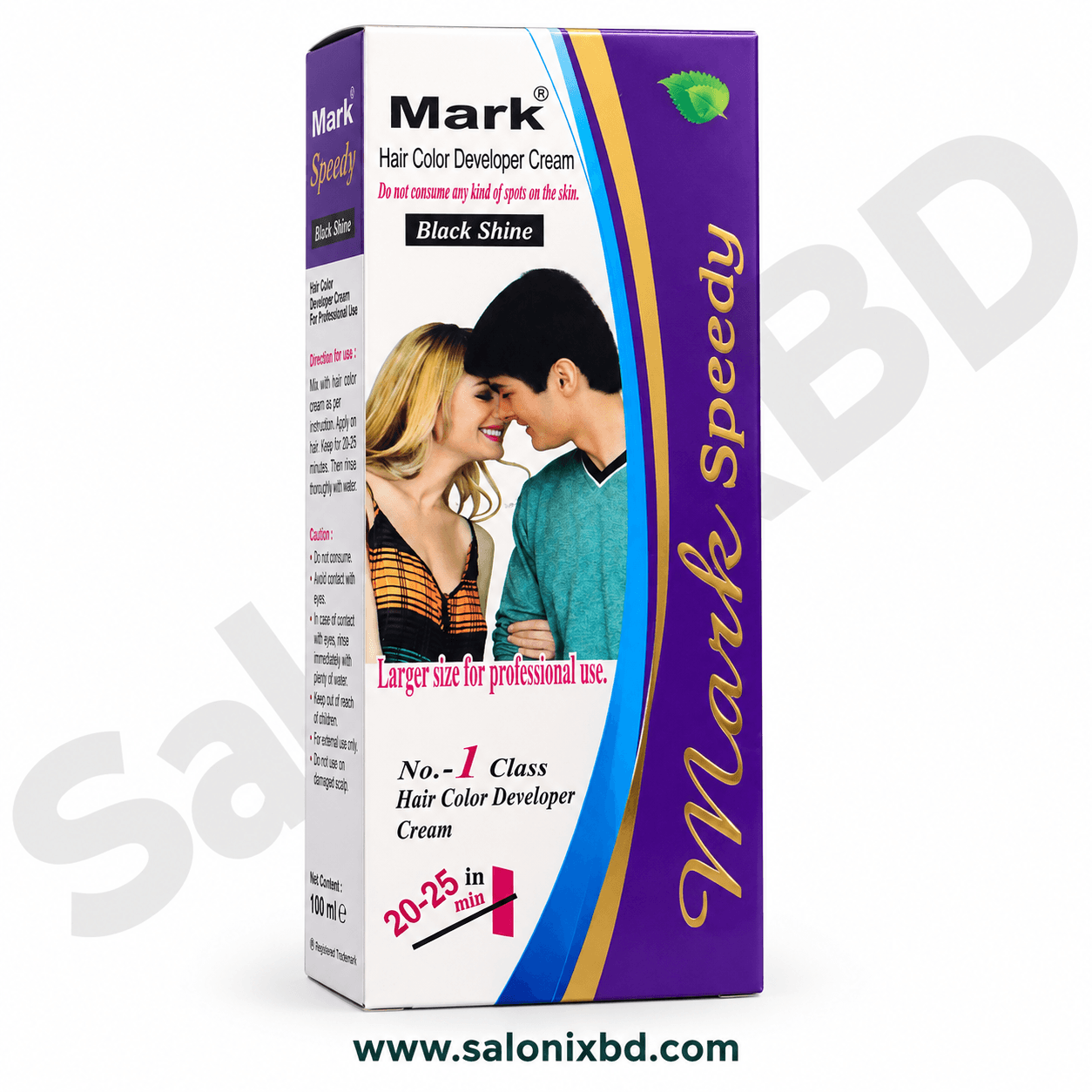 Mark Speedy Hair Color Developer Cream – Black Shine হলো professional hair color