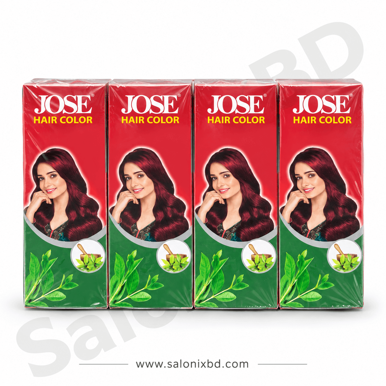 JOSE Hair Color চুলে আকর্ষণীয় ও প্রাণবন্ত রঙ দিতে ব্যবহৃত একটি হেয়ার কালার প্রোডাক্ট ১ পিস