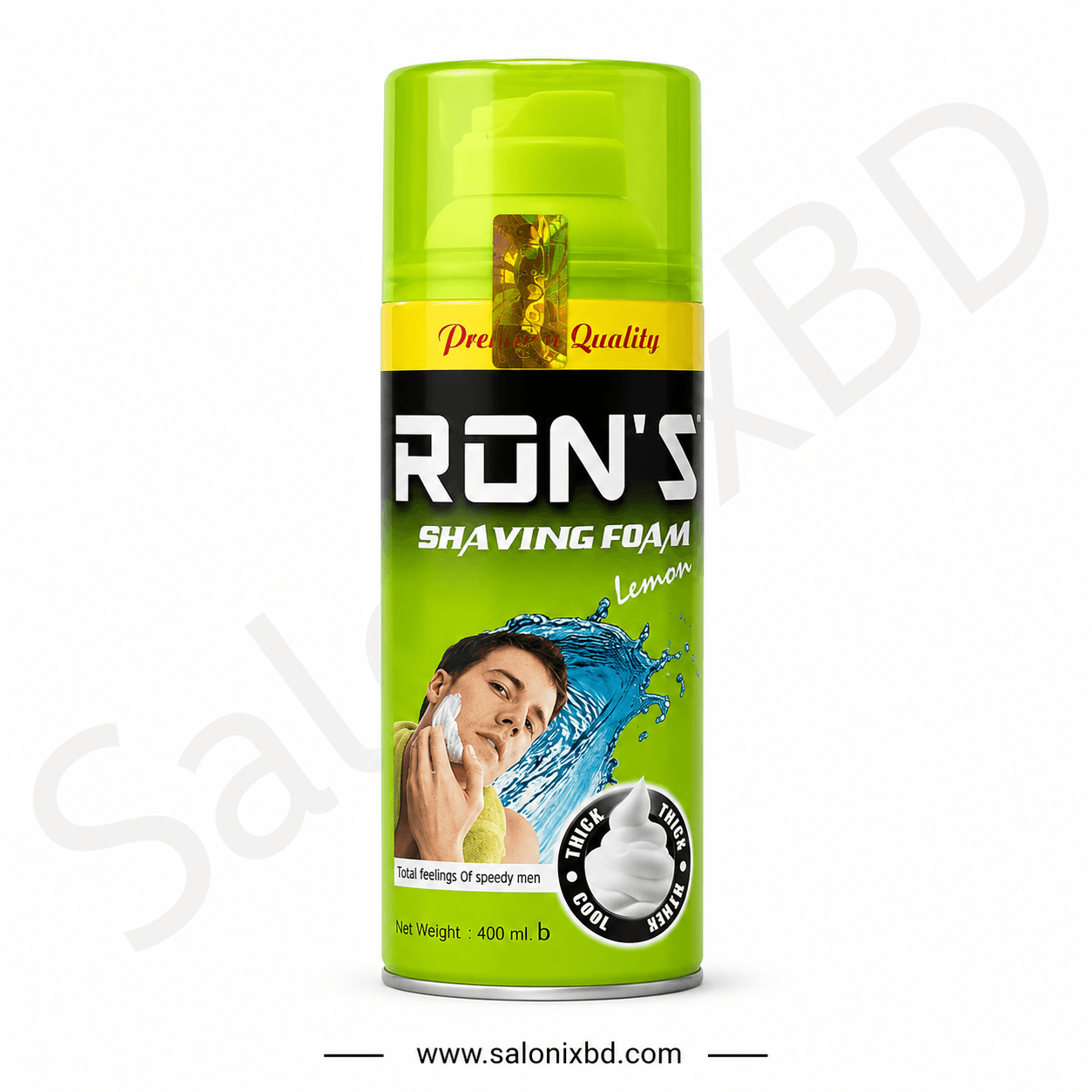 RON'S Shaving Foam Lemon (400 ml)