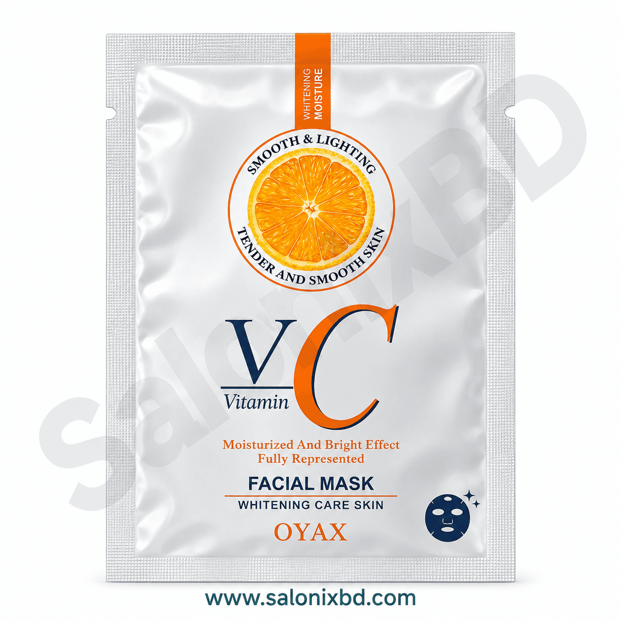 OYAX Vitamin C Facial Mask হলো Vitamin C ভিত্তিক একটি moisturizing sheet mask