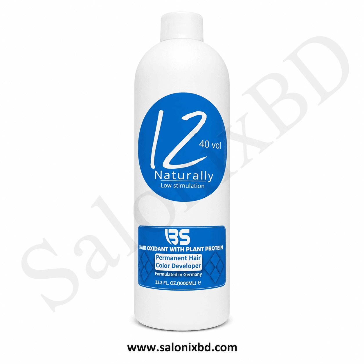BS Naturally 12 Hair Oxidant With Plant Protein 40 Vol (1000ml)