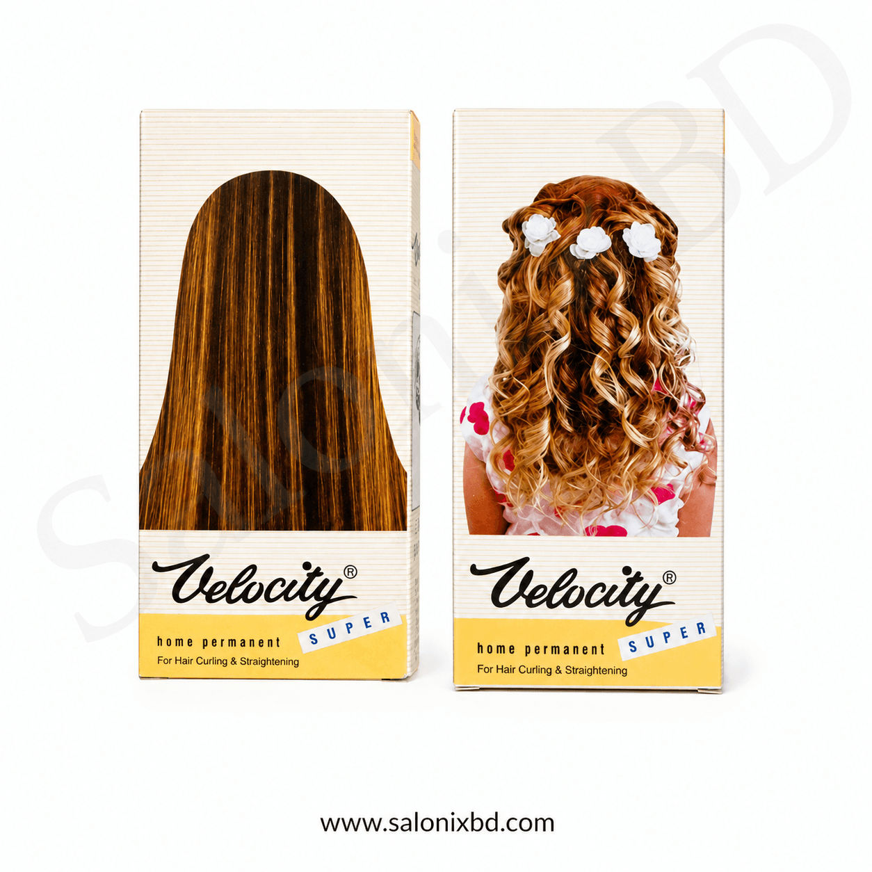 Velocity Home Permanent 100ml চুলে Curling ও Straightening করার জন্য ব্যবহৃত একটি হেয়ার পার্মিং সল্যুশন