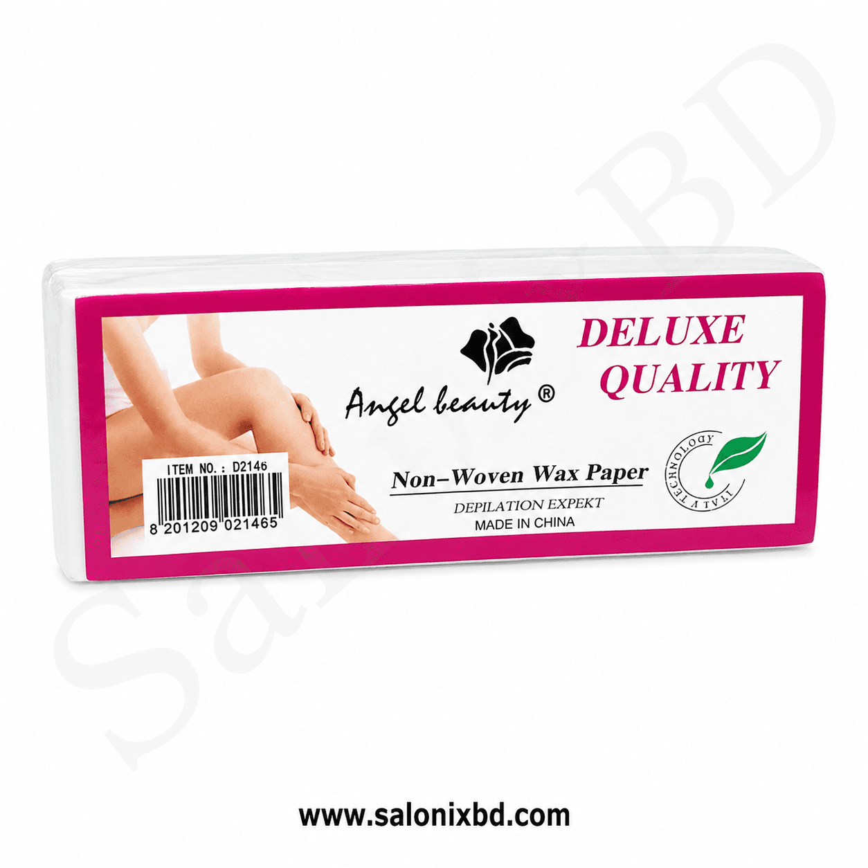 Angel Beauty Deluxe Quality Non-Woven Wax Paper হলো পেশাদার ও ঘরোয়া ব্যবহারের জন্য উপযোগী উচ্চমানের নন-ওভেন ওয়াক্স পেপার