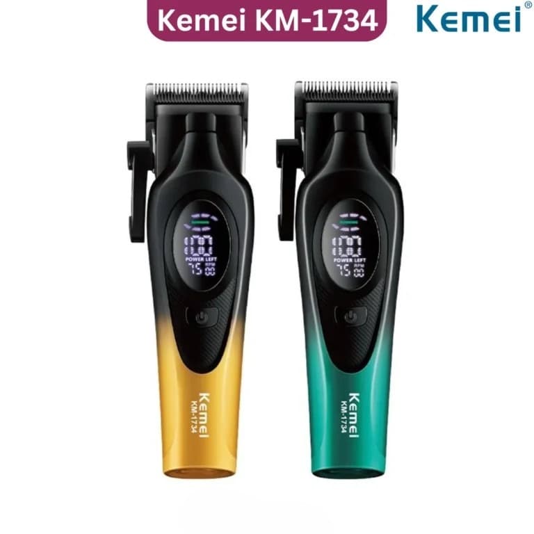 Kemei Km-1734 5w 2000mAh Battery Rechargeable Hair Salon Cutter