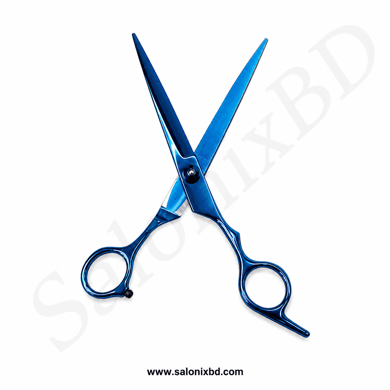 V.I.P প্রফেশনাল ব্লু হেয়ার কাটিং সিজর (Professional Golden Hair Cutting Scissor)